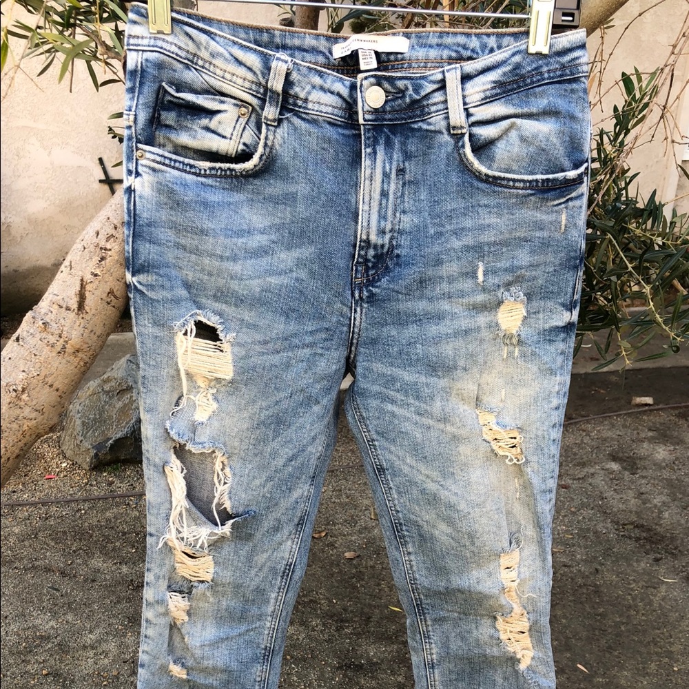 NW Zara Trafaluc Distressed Skinny 👖, Sz 4